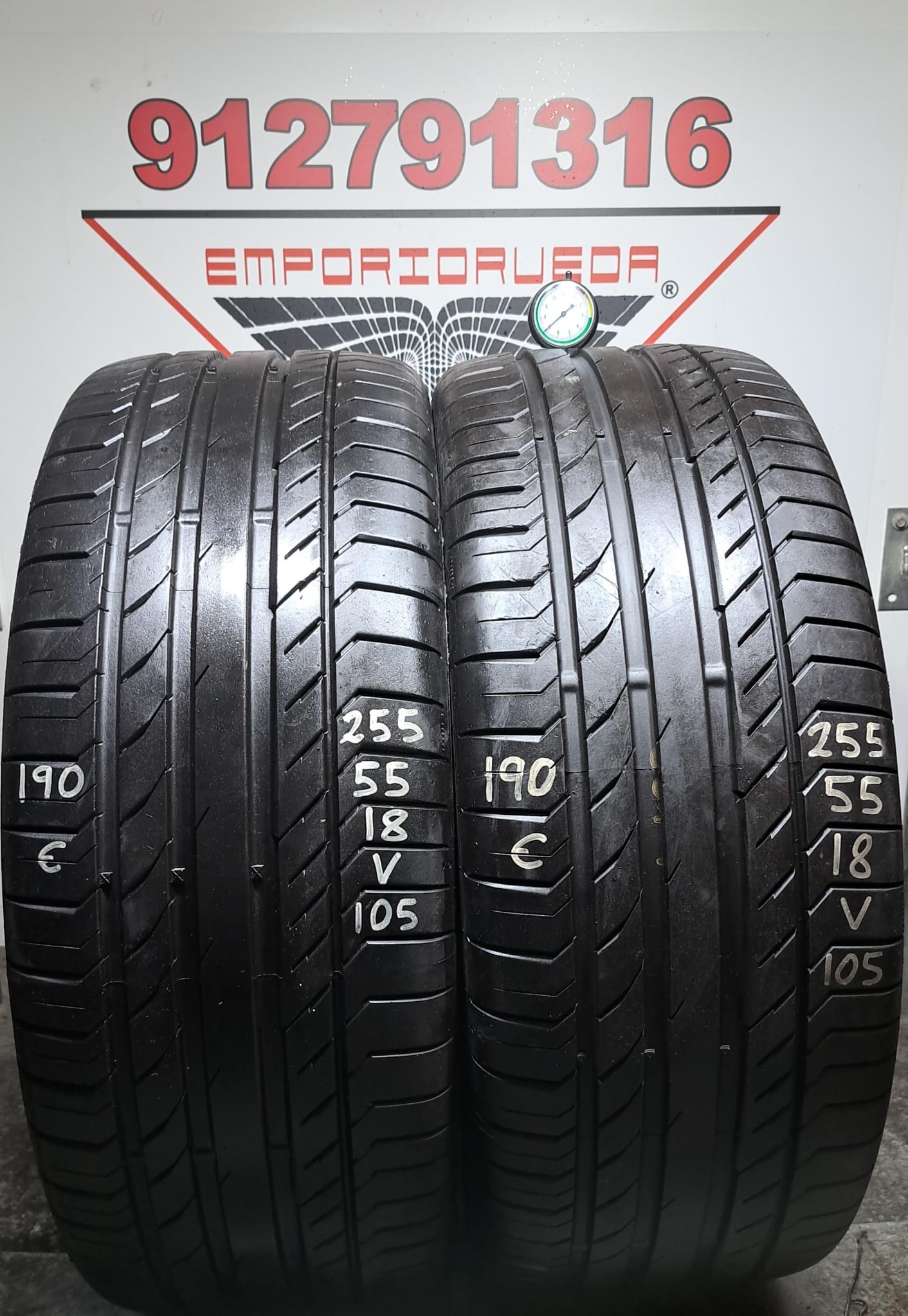 CONTINENTAL CONTISPORTCONTACT 5 USADO  255/55 R18 105 V
